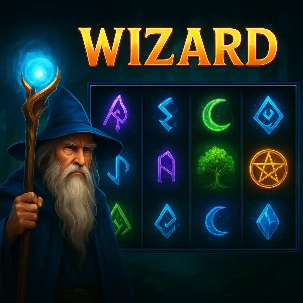 Rise of Merlin slot game screenshot
